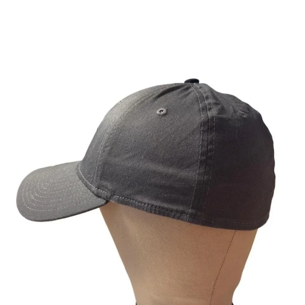 New Era 59Fifty Baseball Cap Grey Blk InsideOut‎ Hat Grunge Streetwear Sz S / M